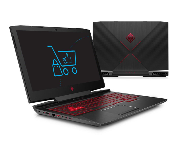 HP OMEN i7-7700HQ/16GB/1TB GTX1050Ti - 376162 - zdjęcie